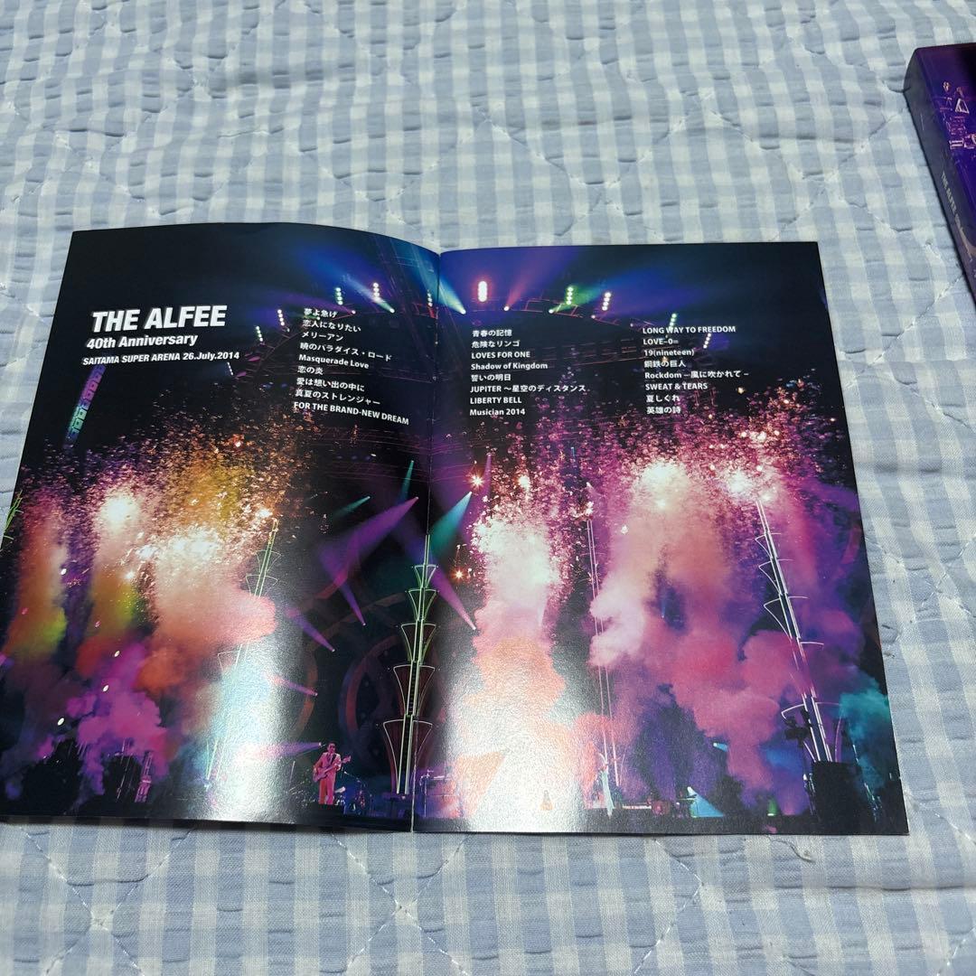 ミュージック THE ALFEE 40th Anniversary Live DVD