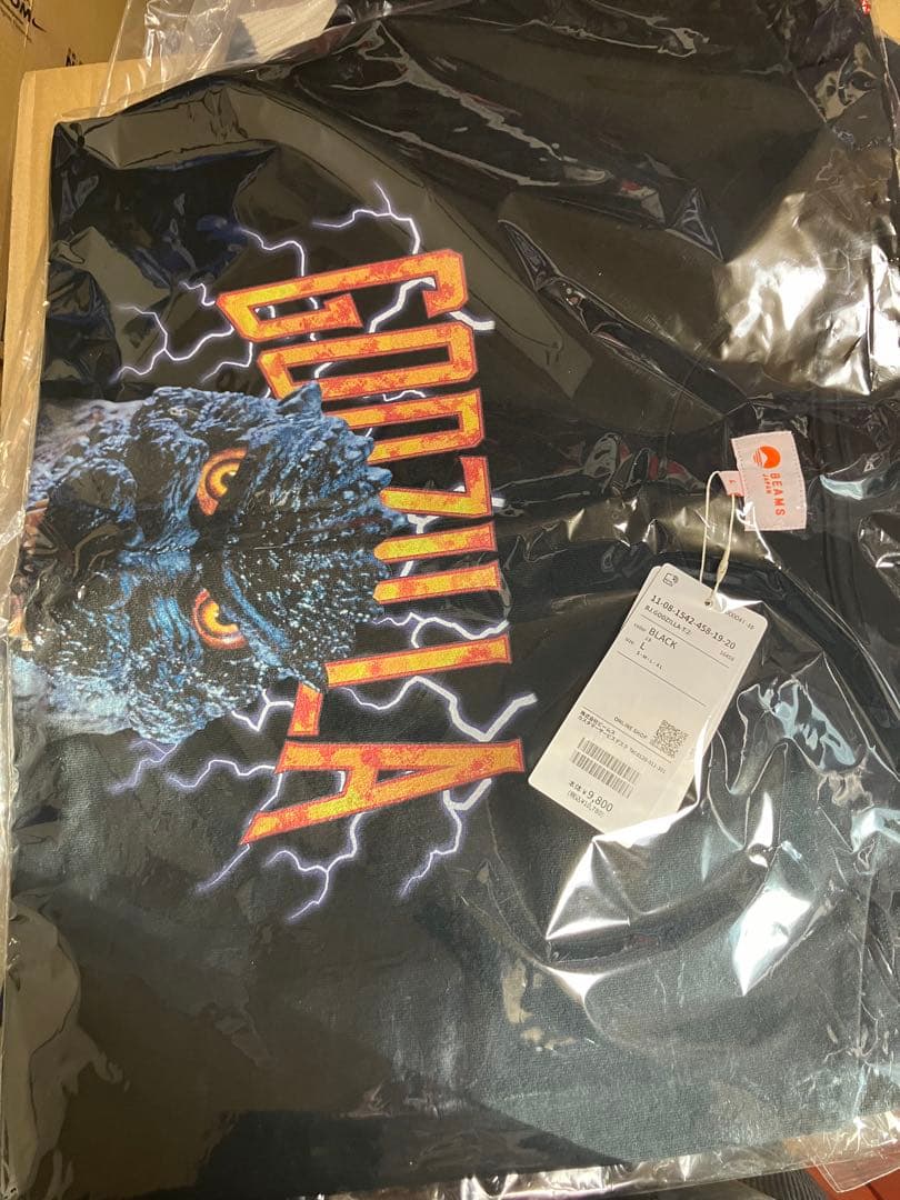 Beams japan GODZILLA Tシャツ size L