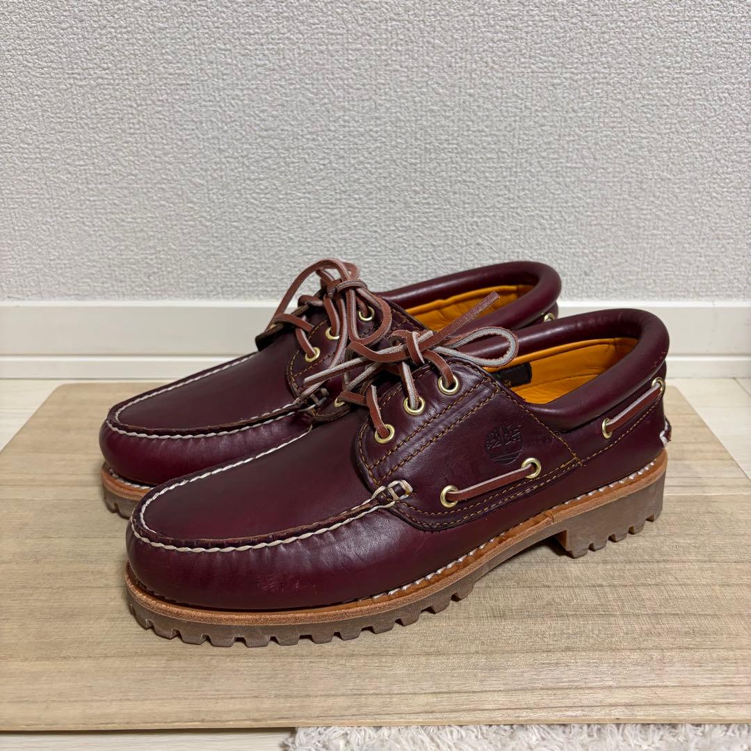 ティンバーランド スリーアイ(3eye) ワインレッド