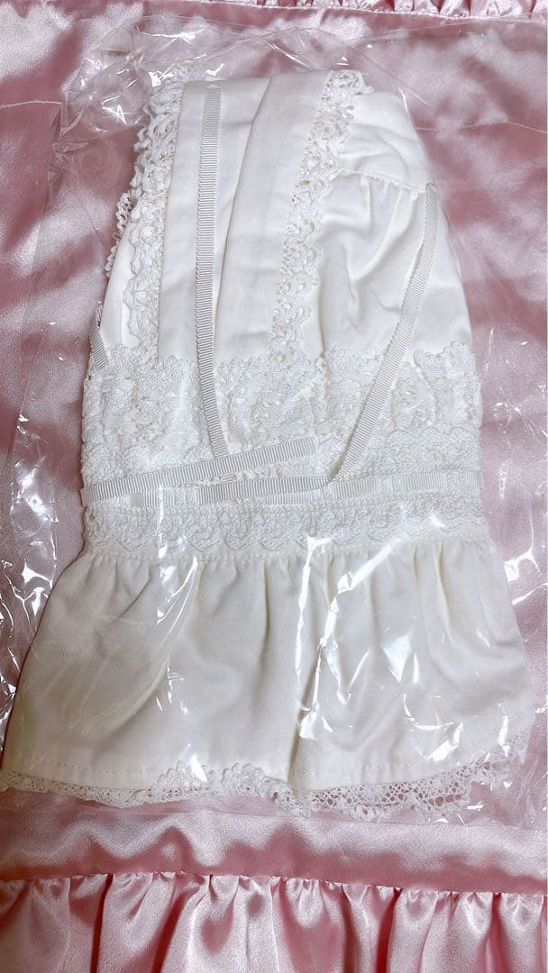 baby,うさみみボンネット　オフ白　新品