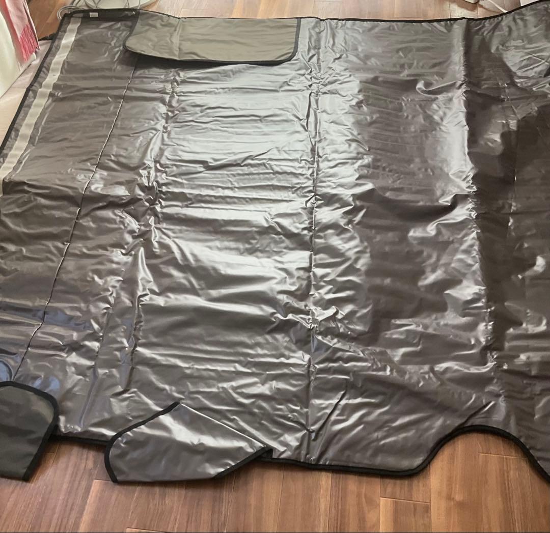 滝汗！エステサロンやダイエットにおすすめ！三つ折り遠赤ヒートマット