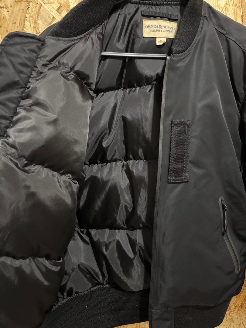 値下げ中ラルフローレン　デニム＆サプライ　MA-1 フライトジャケット Mダウン