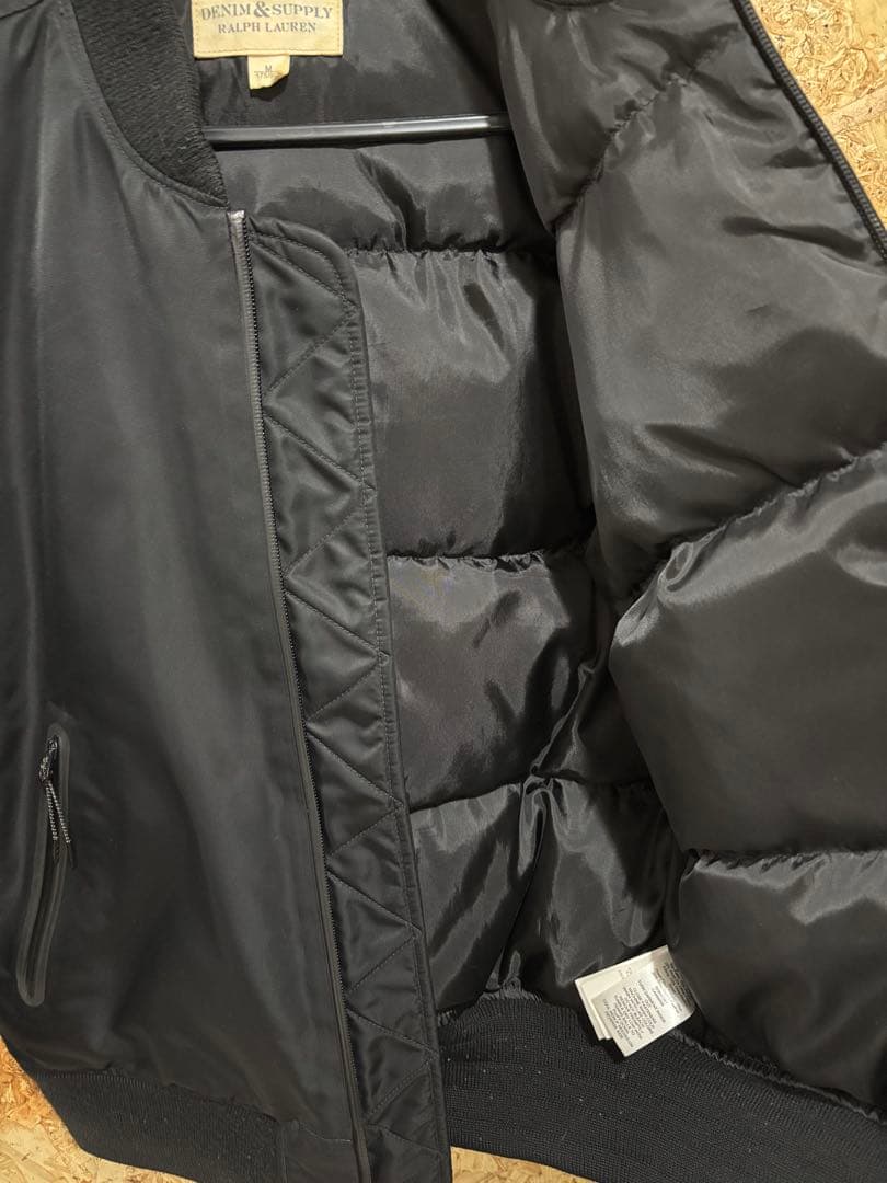 値下げ中ラルフローレン　デニム＆サプライ　MA-1 フライトジャケット Mダウン