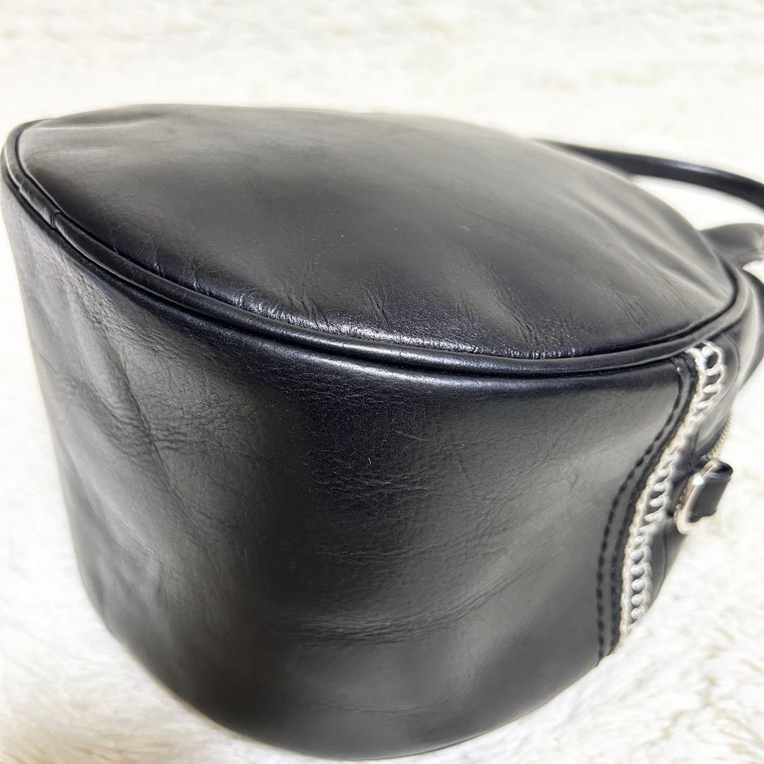 Y's ヨウジヤマモト 牛革 ショルダーバッグ カヨナカムラ ブラック 2way