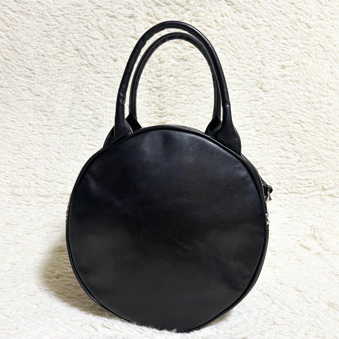 Y's ヨウジヤマモト 牛革 ショルダーバッグ カヨナカムラ ブラック 2way