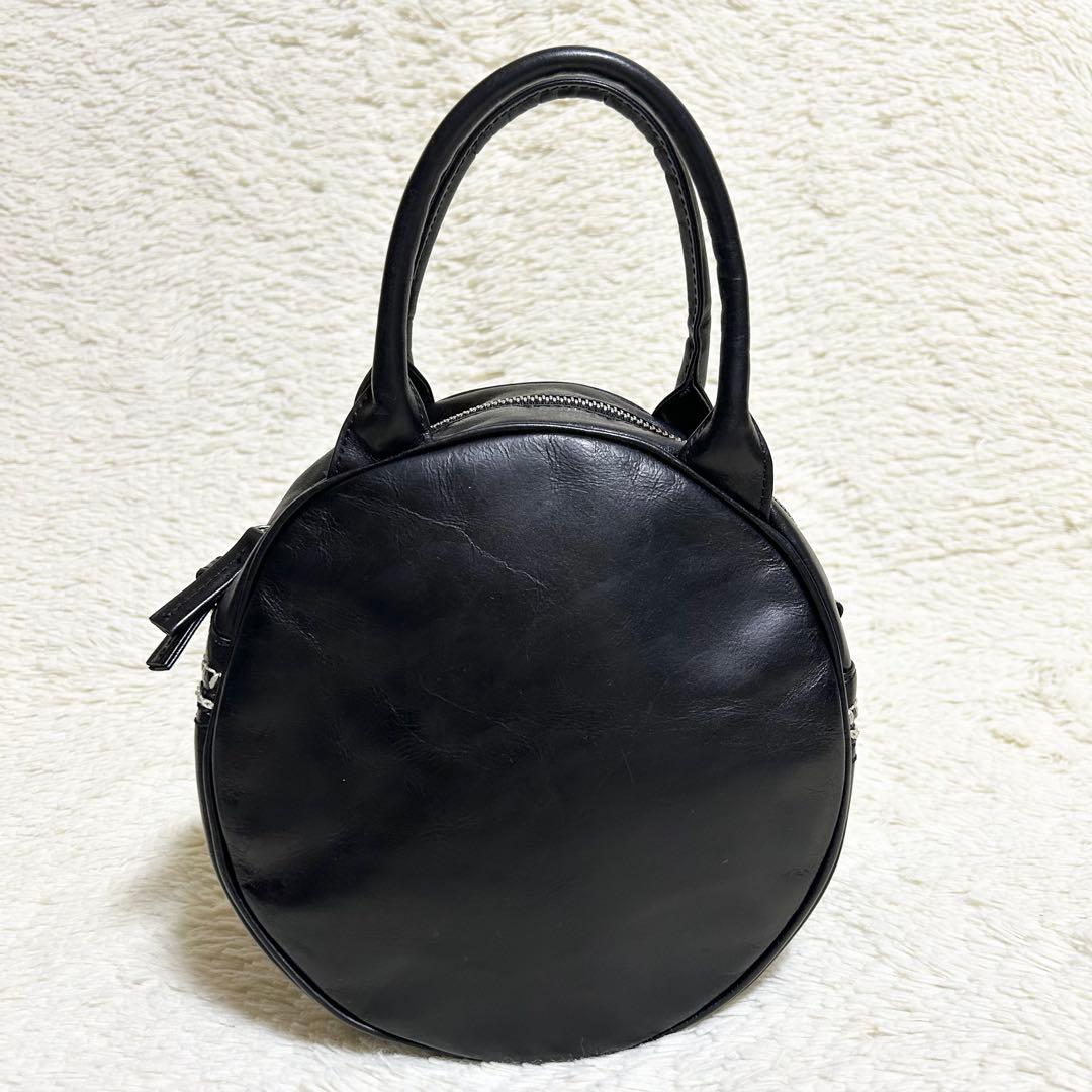 Y's ヨウジヤマモト 牛革 ショルダーバッグ カヨナカムラ ブラック 2way