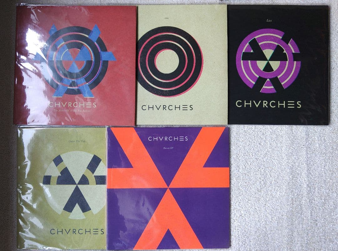 Chvrches チャーチズ レコード 5枚