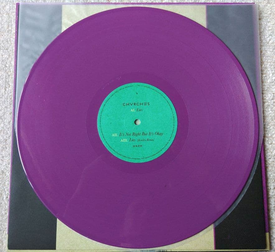 Chvrches チャーチズ レコード 5枚