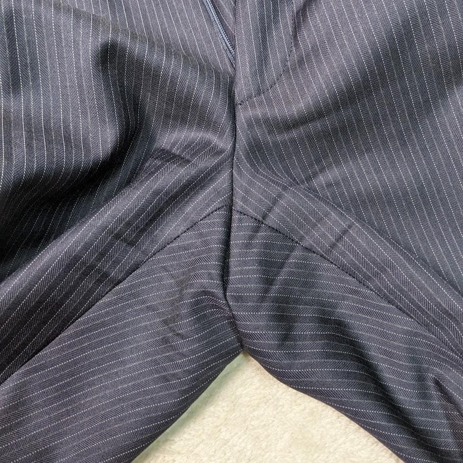 美品 ポロバイラルフローレン セットアップ スーツ イタリア製 ストライプ M