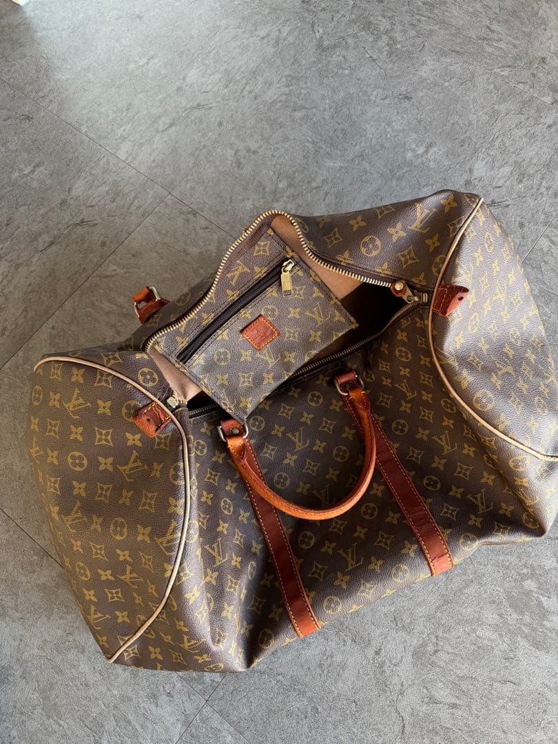 ルイヴィトン キーポル60 ボストンバッグ モノグラム 正規品鍵付きヴィンテージ