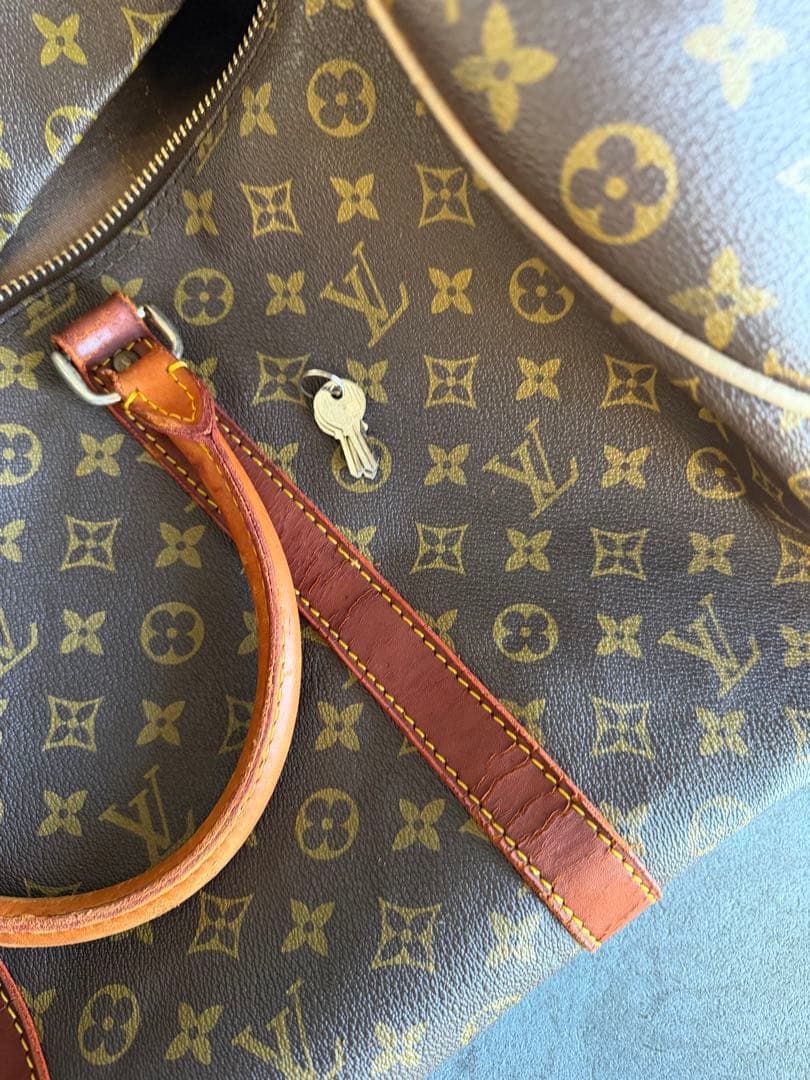 ルイヴィトン キーポル60 ボストンバッグ モノグラム 正規品鍵付きヴィンテージ