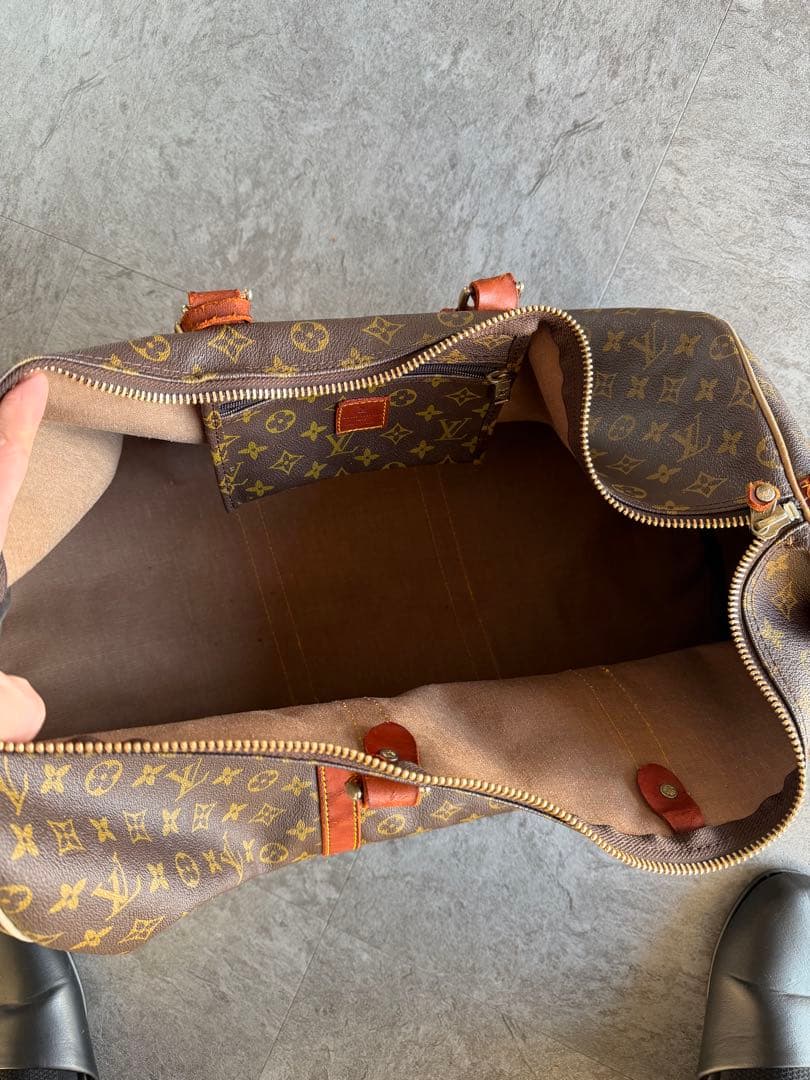 ルイヴィトン キーポル60 ボストンバッグ モノグラム 正規品鍵付きヴィンテージ