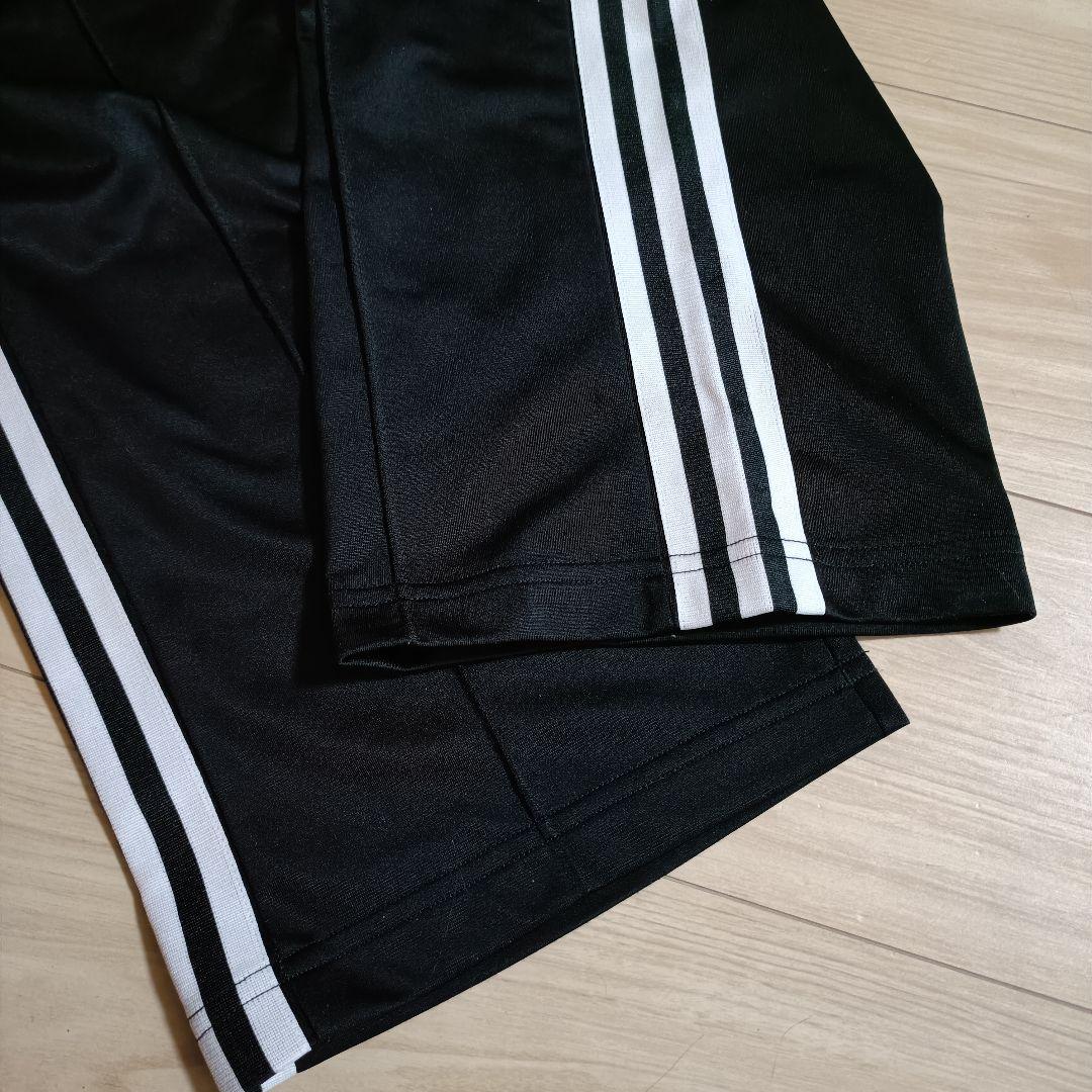 アディダス 黒 ベッケンバウアー ジャージパンツ ジェンダーニュートラル男性XS