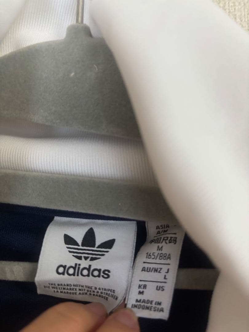 adidas ベッケンバウアー トラックジャケット ジャージ ネイビー