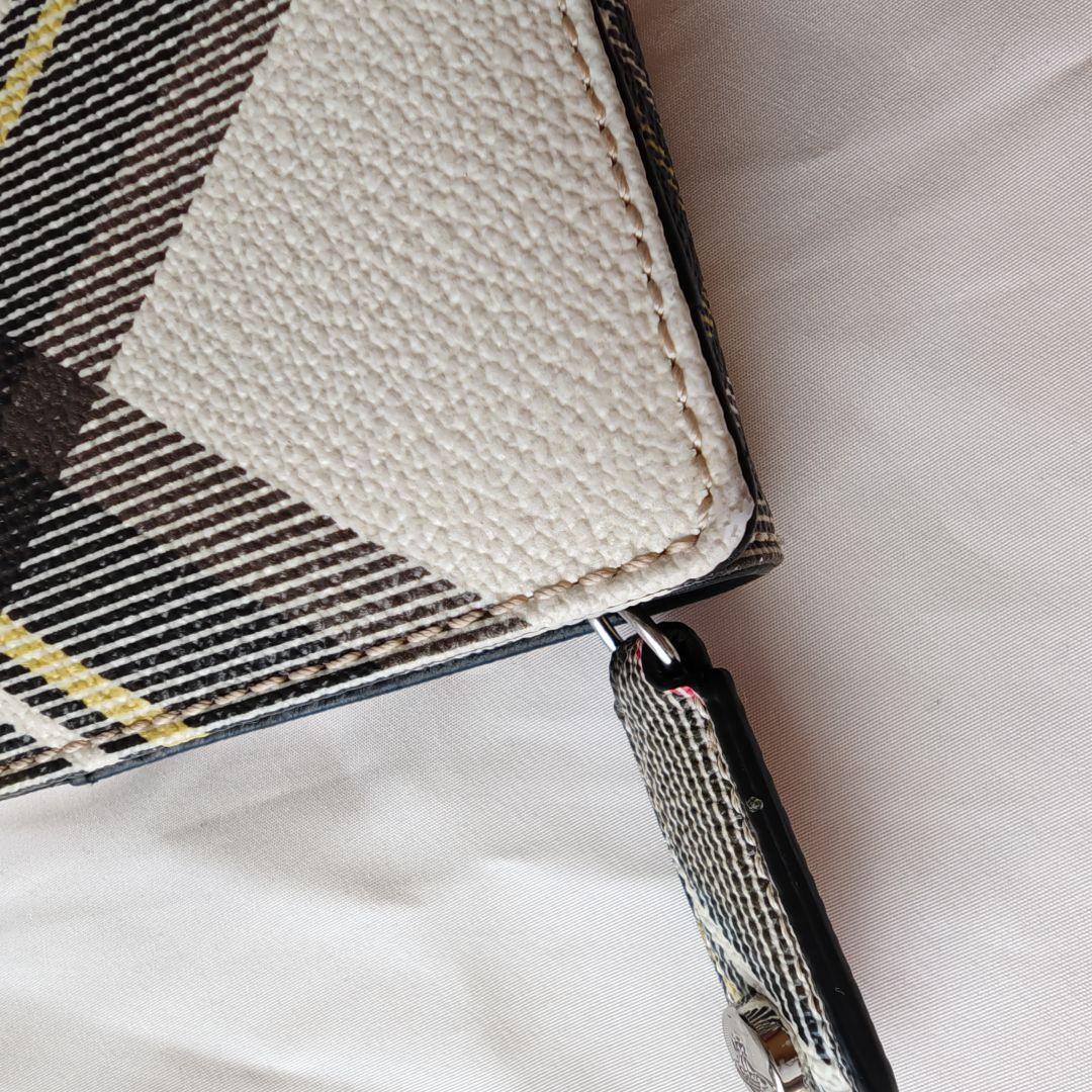 美品　ヴィヴィアンウエストウッド DERBY チェック　長財布　オーブ