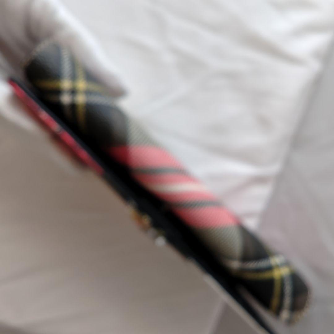 美品　ヴィヴィアンウエストウッド DERBY チェック　長財布　オーブ