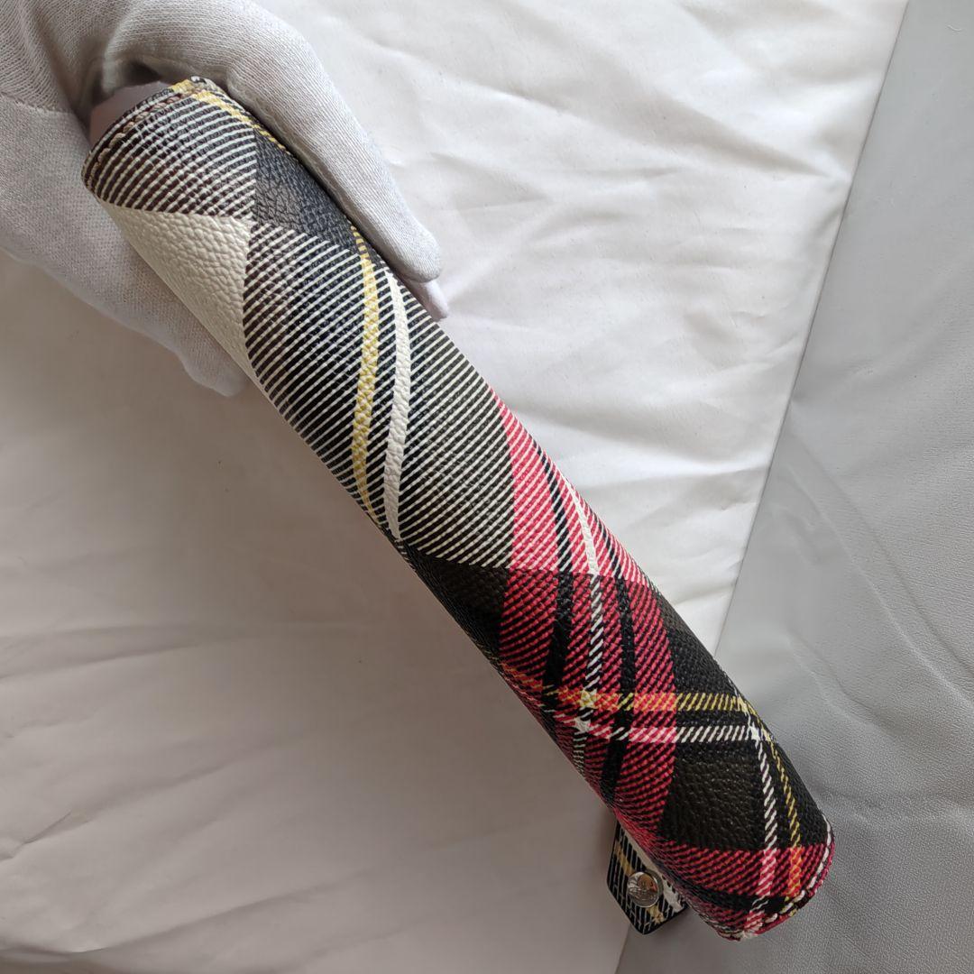 美品　ヴィヴィアンウエストウッド DERBY チェック　長財布　オーブ