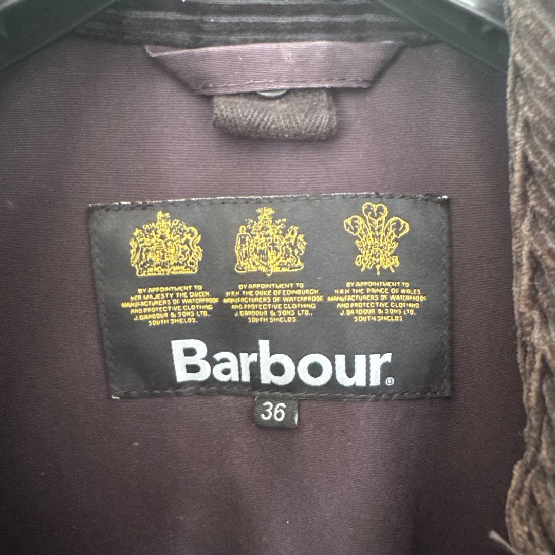 barbour border bonded wool 36 SLモデル
