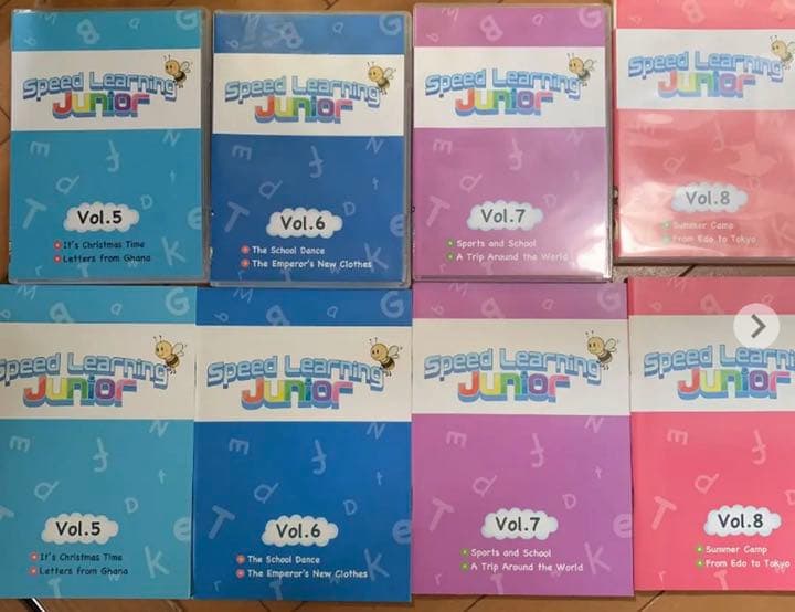値下げ‼️スピードラーニングJr.  2〜12