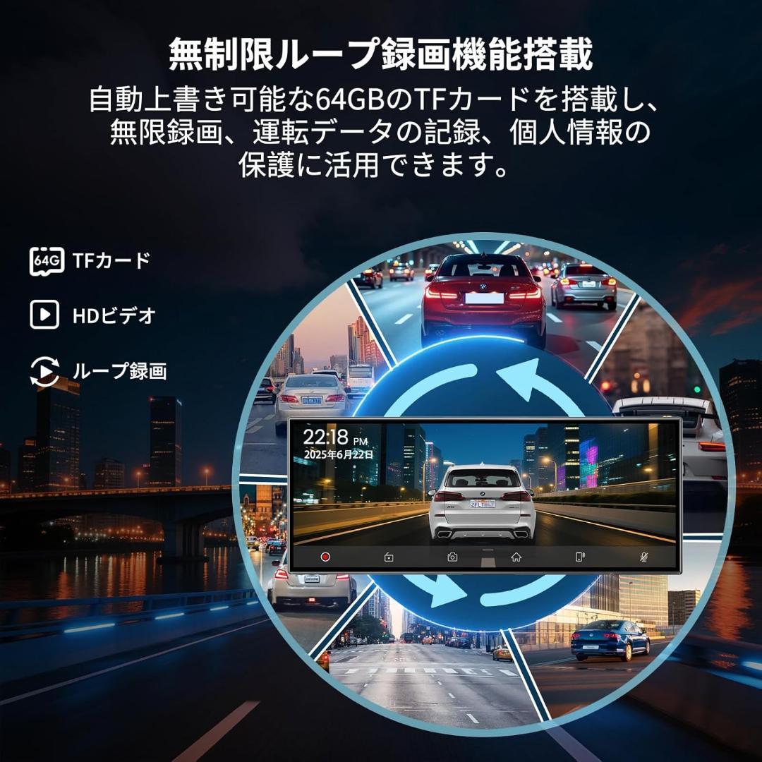 ディスプレイオーディオ⭐️11.5インチ 大画面 ワイヤレス CarPlay