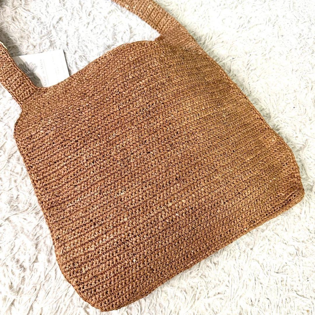 新品タグ付き✨メイドインマダ ワンショルダーバッグ マダガスカル製