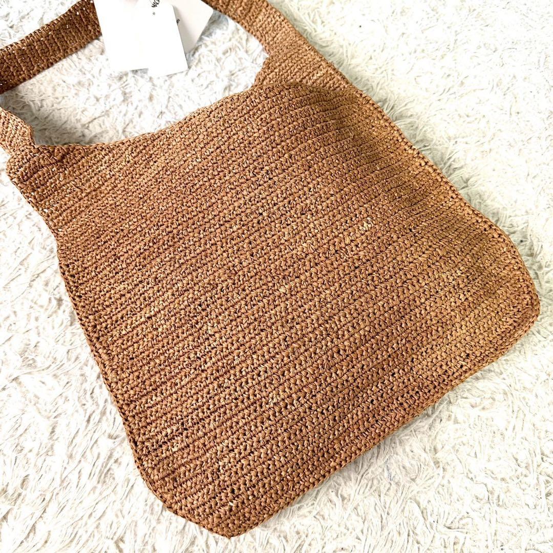 新品タグ付き✨メイドインマダ ワンショルダーバッグ マダガスカル製