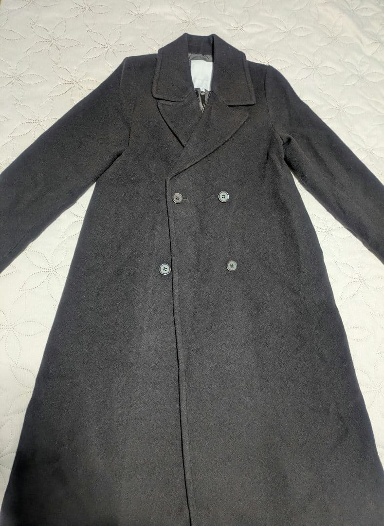 マーキュリーデュオ　ウールチェスターコート　ブラウン　Sサイズ