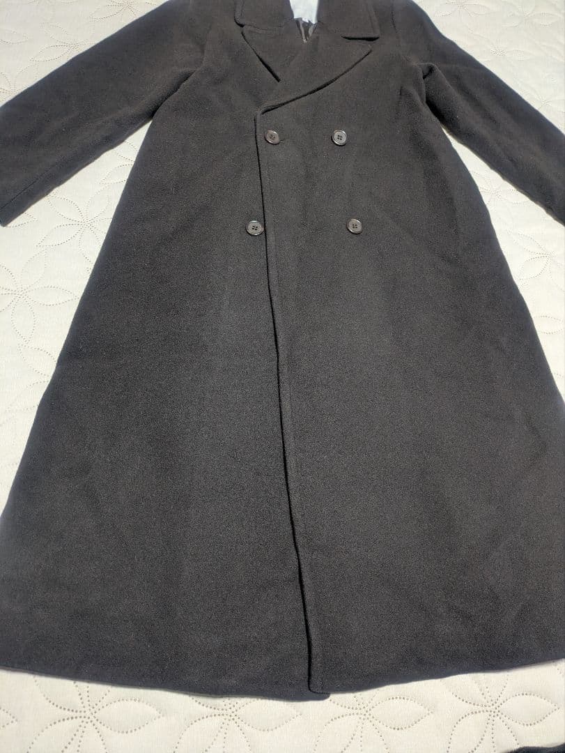 マーキュリーデュオ　ウールチェスターコート　ブラウン　Sサイズ