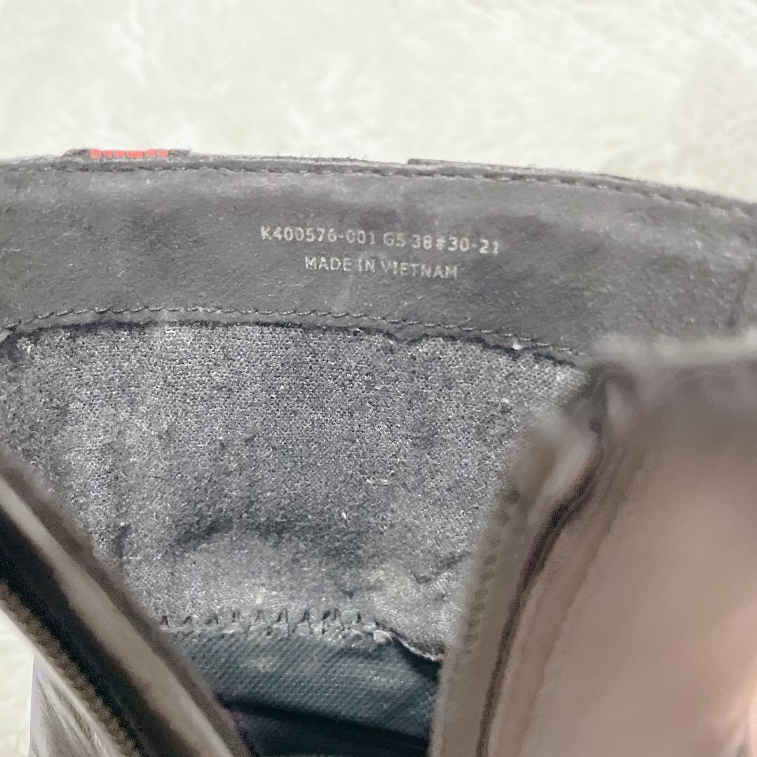 カンペール　サイドジップブーツ　ゴアテックス　厚底　ブラック　本革　レディース