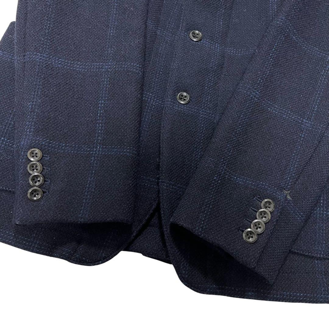 美品 45R×フォックスブラザーズ ツイード テーラードジャケット M相当3