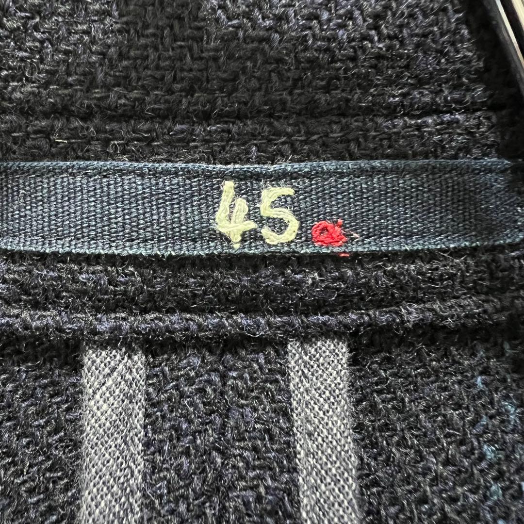 美品 45R×フォックスブラザーズ ツイード テーラードジャケット M相当3