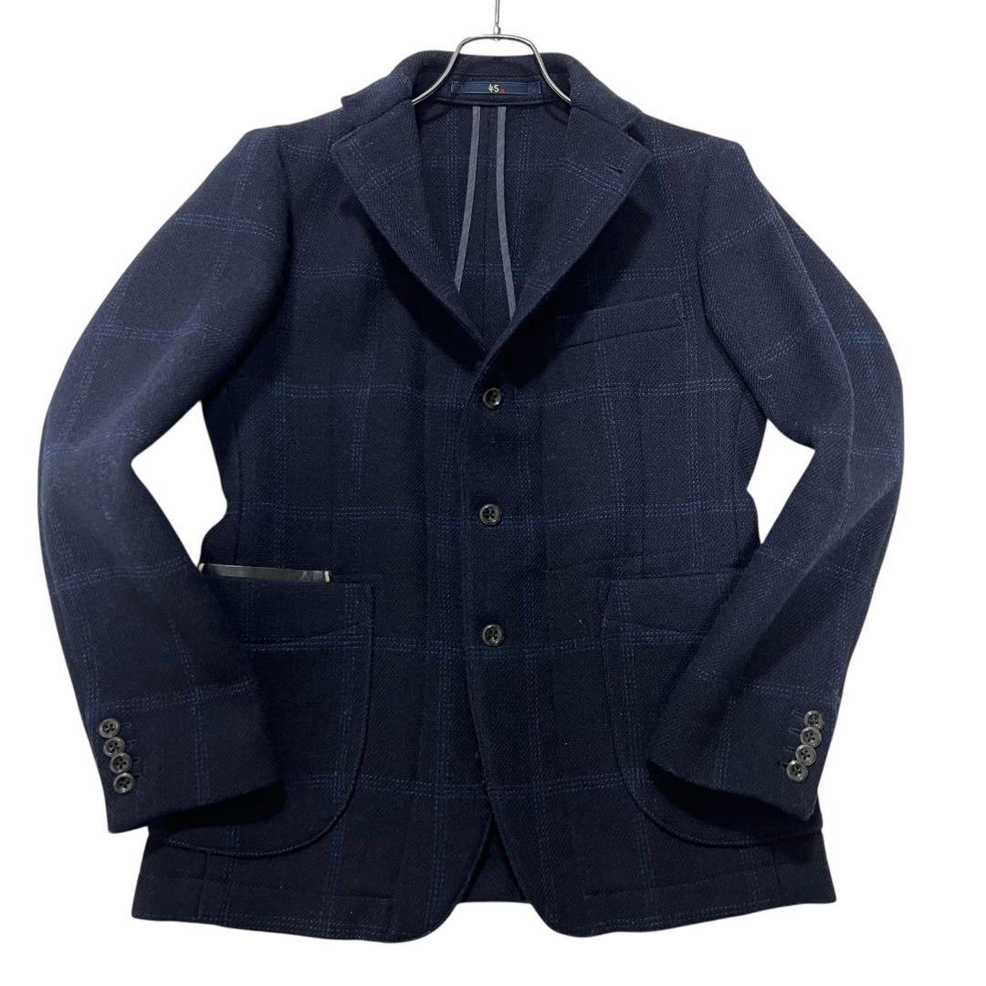 美品 45R×フォックスブラザーズ ツイード テーラードジャケット M相当3