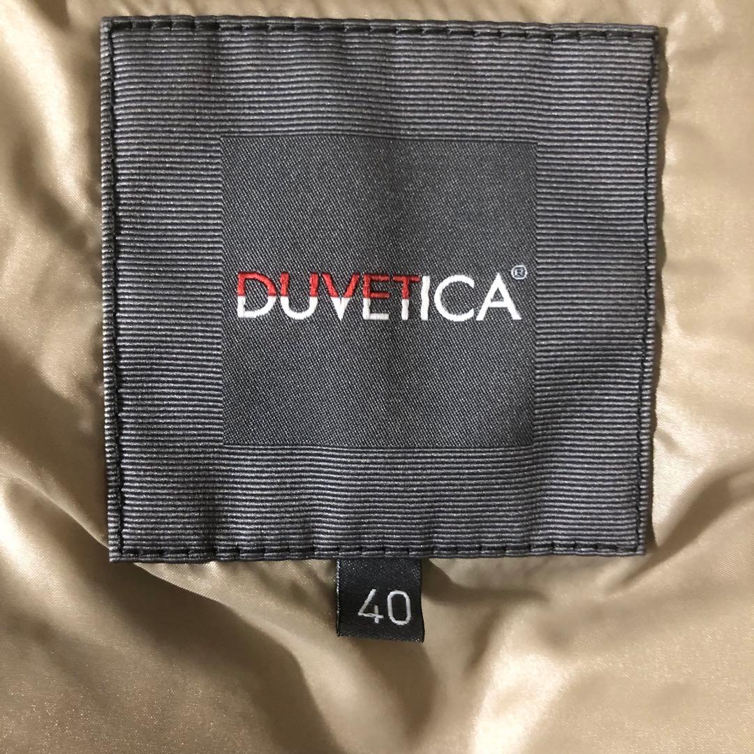 極美品 DUVETICA FEBEDUE ダウンベスト カシミヤ混 グレー L