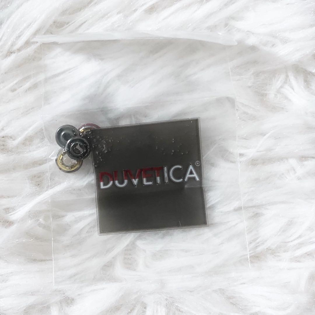 極美品 DUVETICA FEBEDUE ダウンベスト カシミヤ混 グレー L