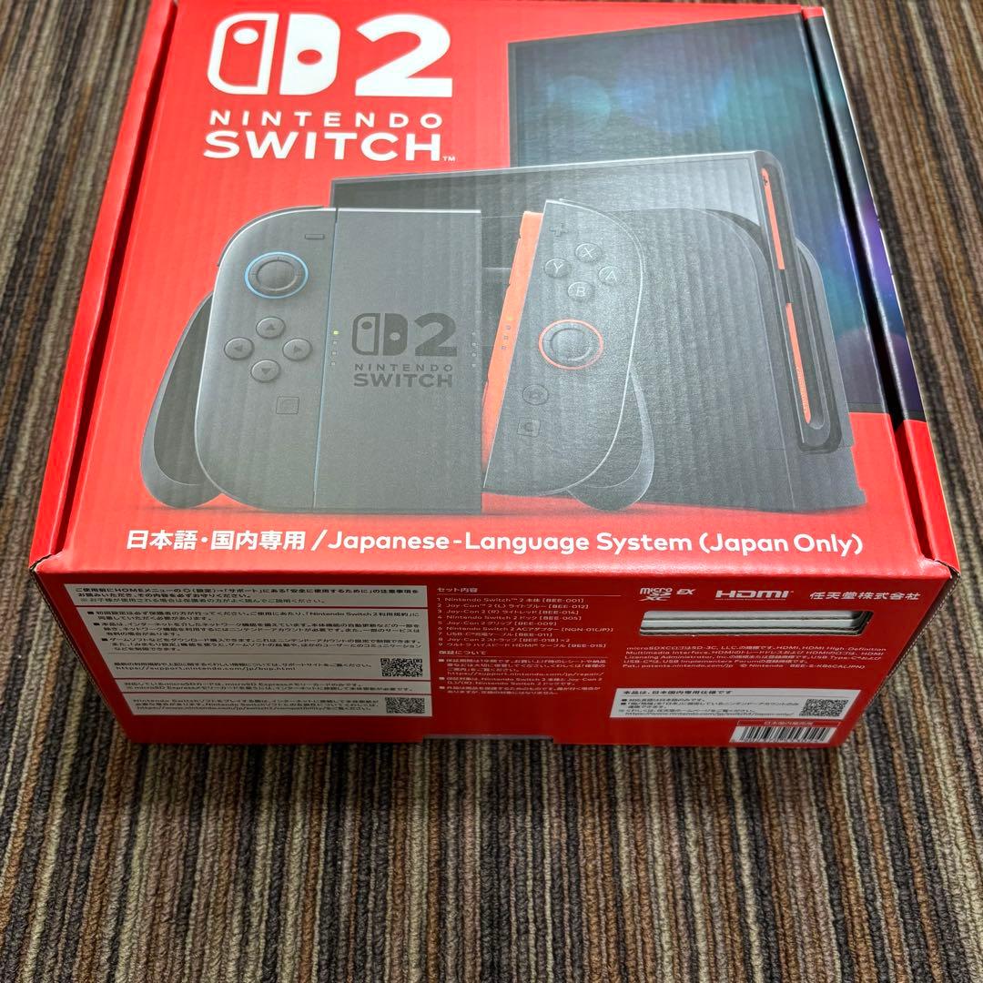 Nintendo Switch 2 本体 日本語・国内専用 Switch2