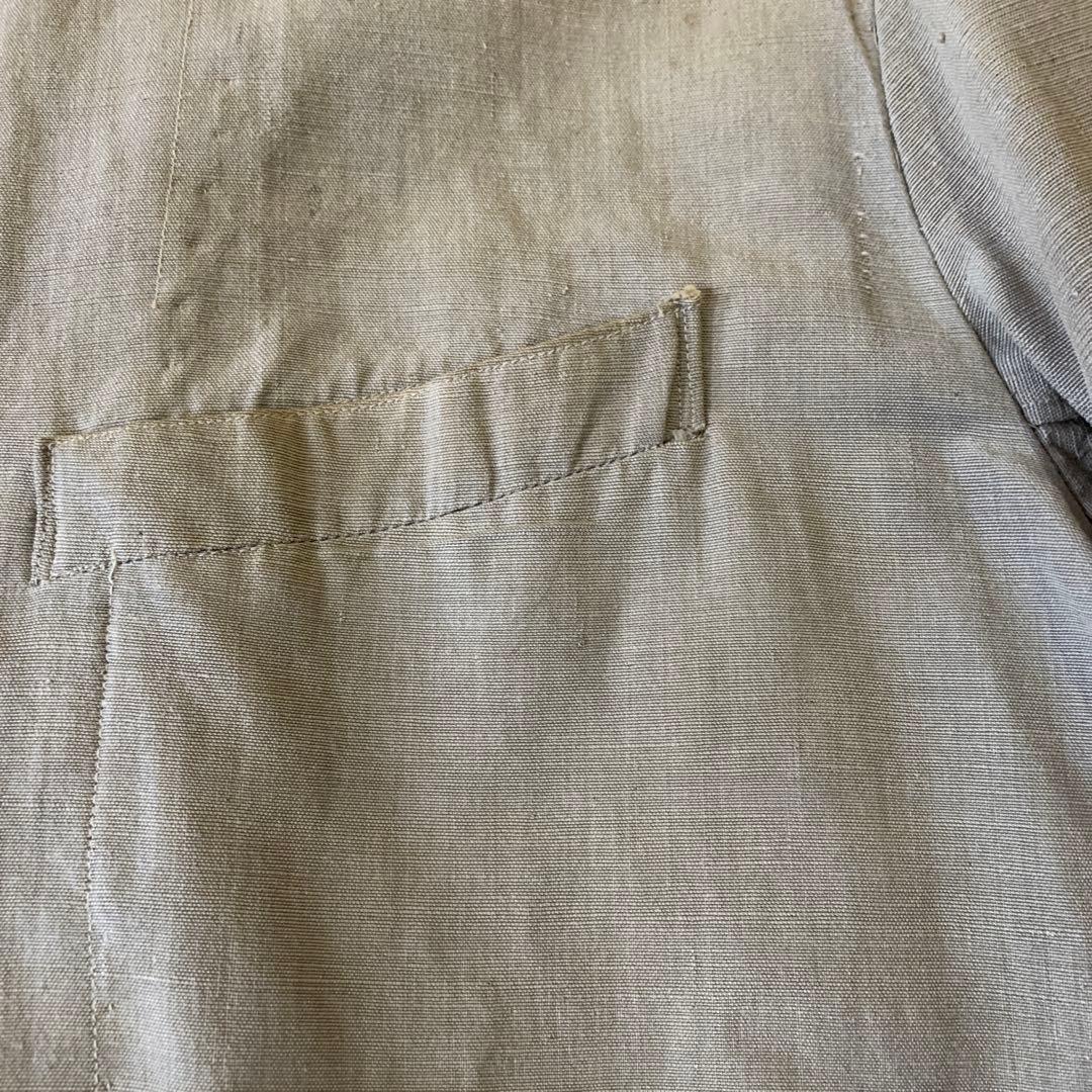 1900s〜 French製 コットンリネンジャケット