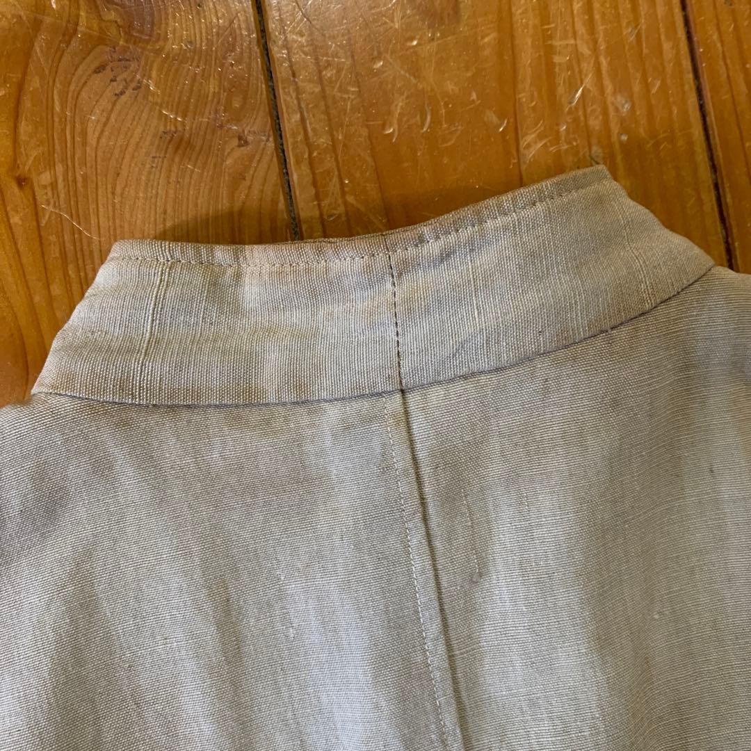1900s〜 French製 コットンリネンジャケット