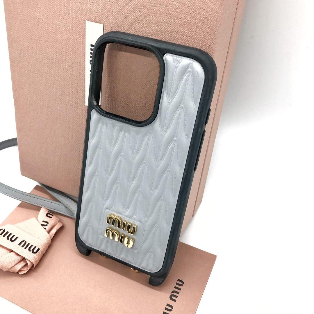 専用✨ミュウミュウ iPhoneケース iPhone15Pro