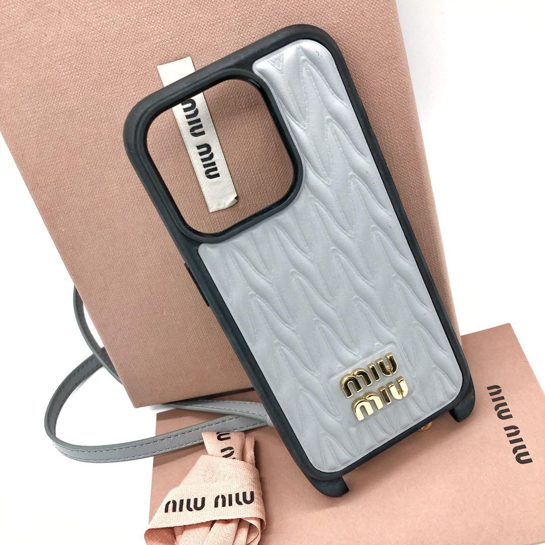 専用✨ミュウミュウ iPhoneケース iPhone15Pro