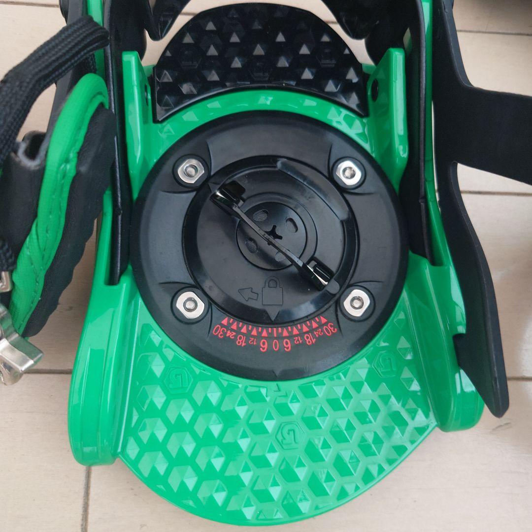 Burton スノーボード ロボットデザイン バインディング付き