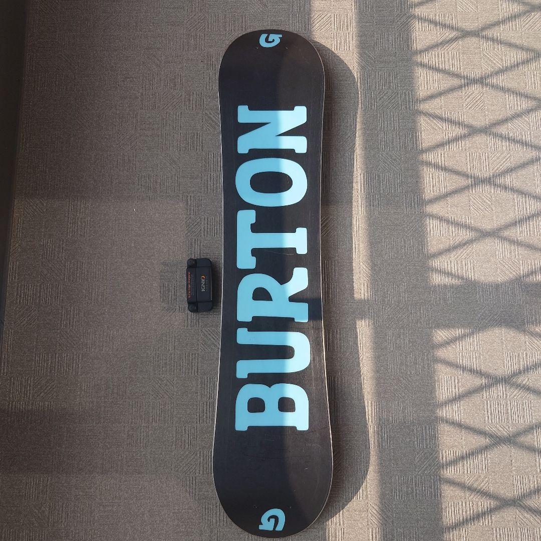 Burton スノーボード ロボットデザイン バインディング付き