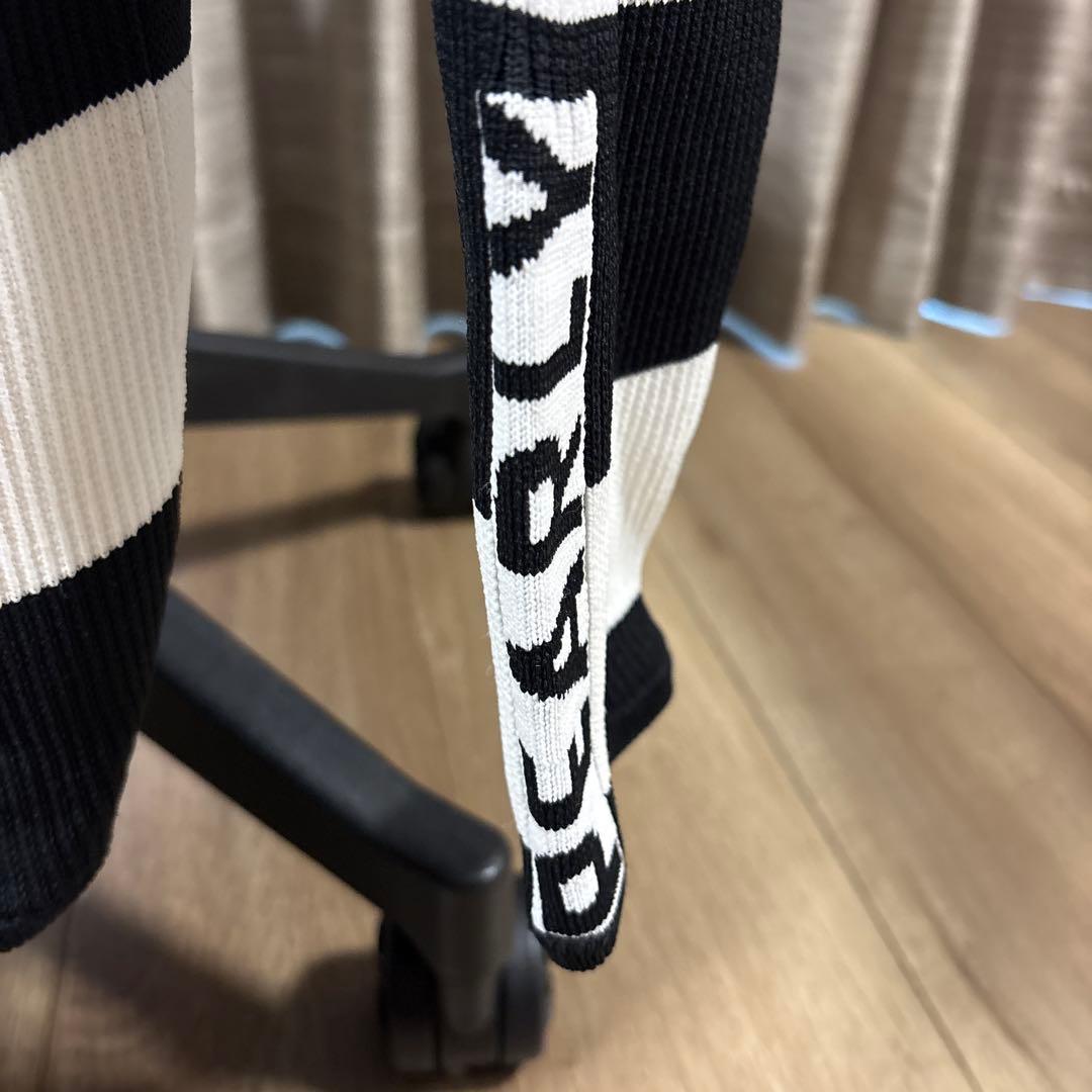 PEARLY GATES ストライプセーター