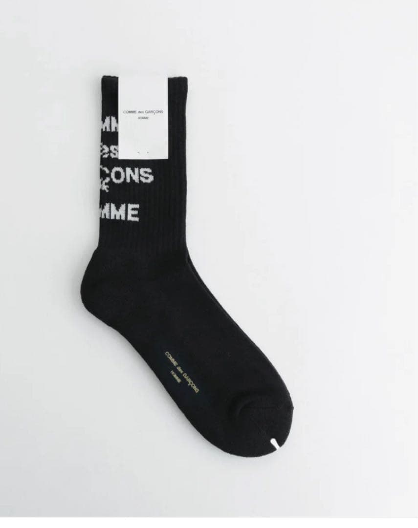 COMME des GARÇONS HOMME ギャルソン ロゴソックス 靴下