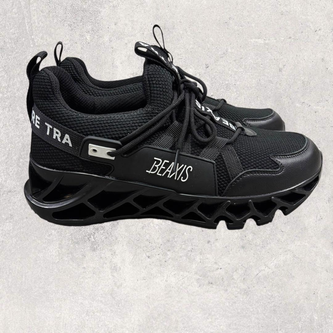 アボカドBEAXIS 今村式スリムコアスニーカー 2 S オールブラック