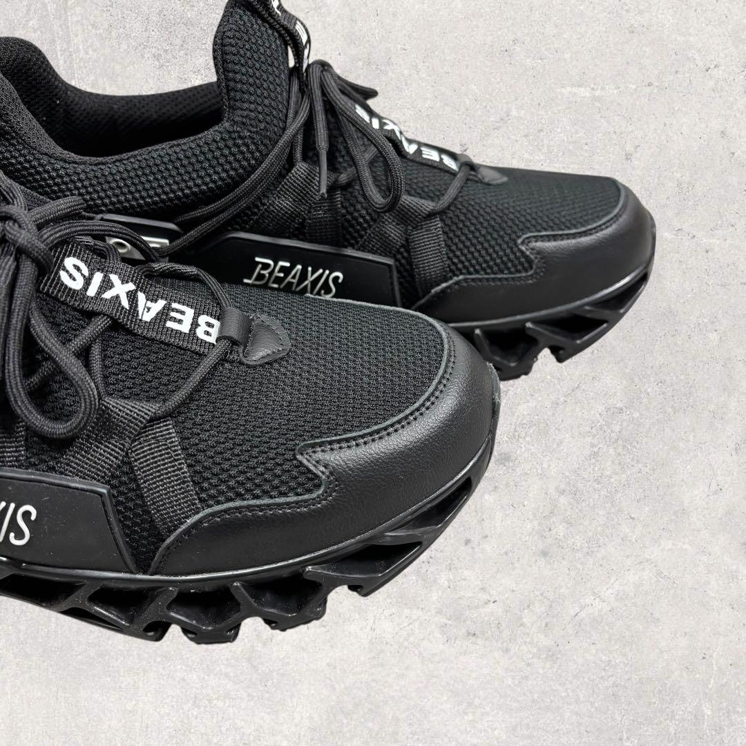アボカドBEAXIS 今村式スリムコアスニーカー 2 S オールブラック