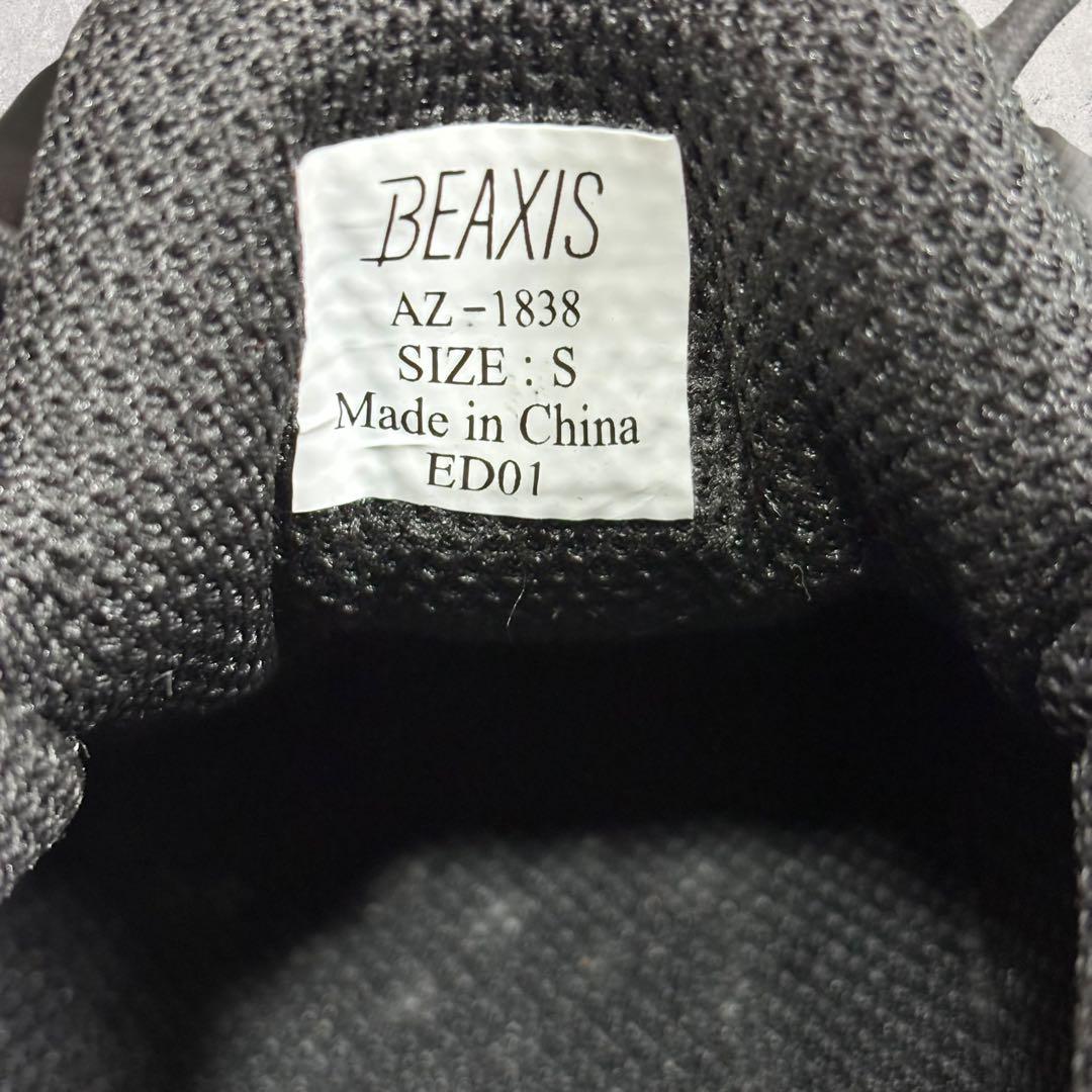 アボカドBEAXIS 今村式スリムコアスニーカー 2 S オールブラック