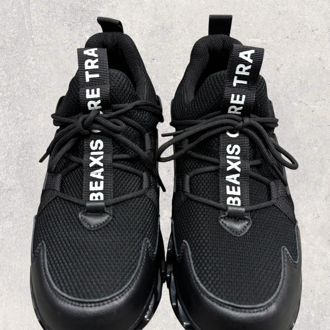 アボカドBEAXIS 今村式スリムコアスニーカー 2 S オールブラック