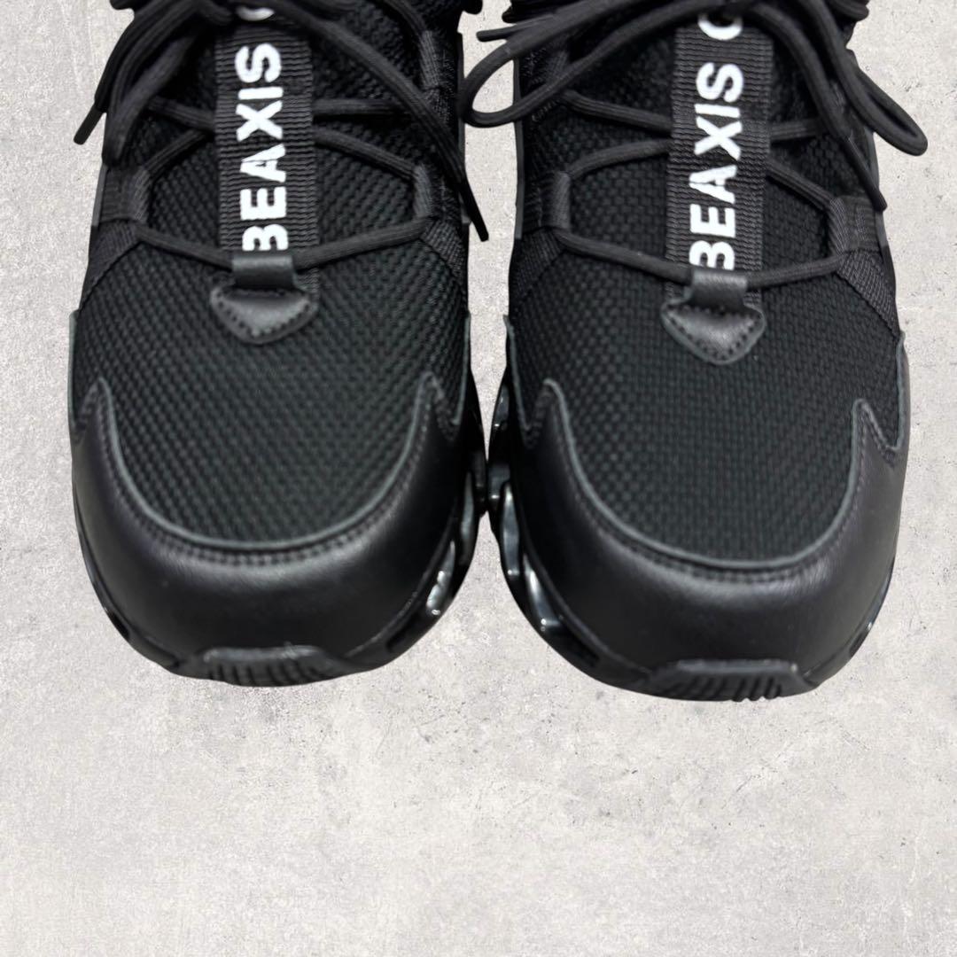 アボカドBEAXIS 今村式スリムコアスニーカー 2 S オールブラック
