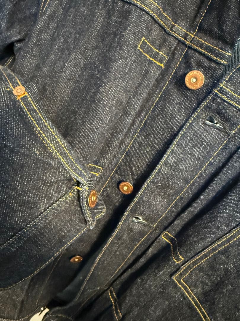 リポジーンズ デニムジャケット パンツ セットアップ 未使用 岡山