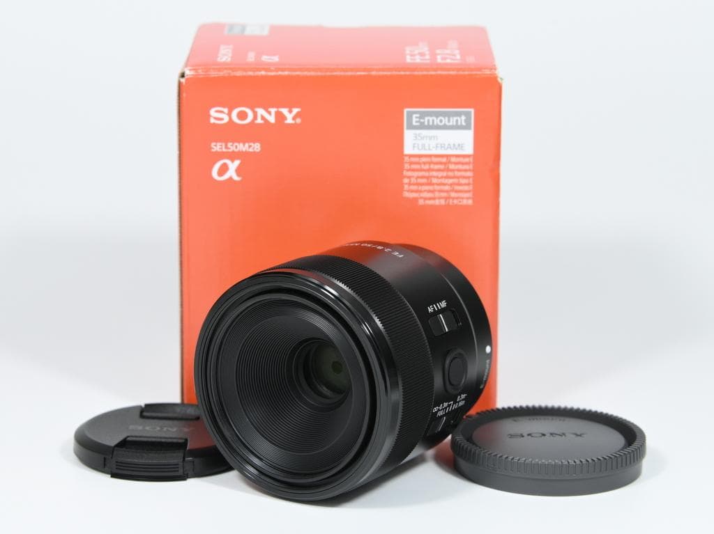 【超美品】 SONY FE 50mm F2.8 Macro SEL50M28